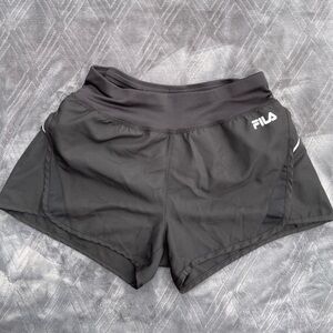 FILA 🏃‍♀️‍➡️ black running shorts